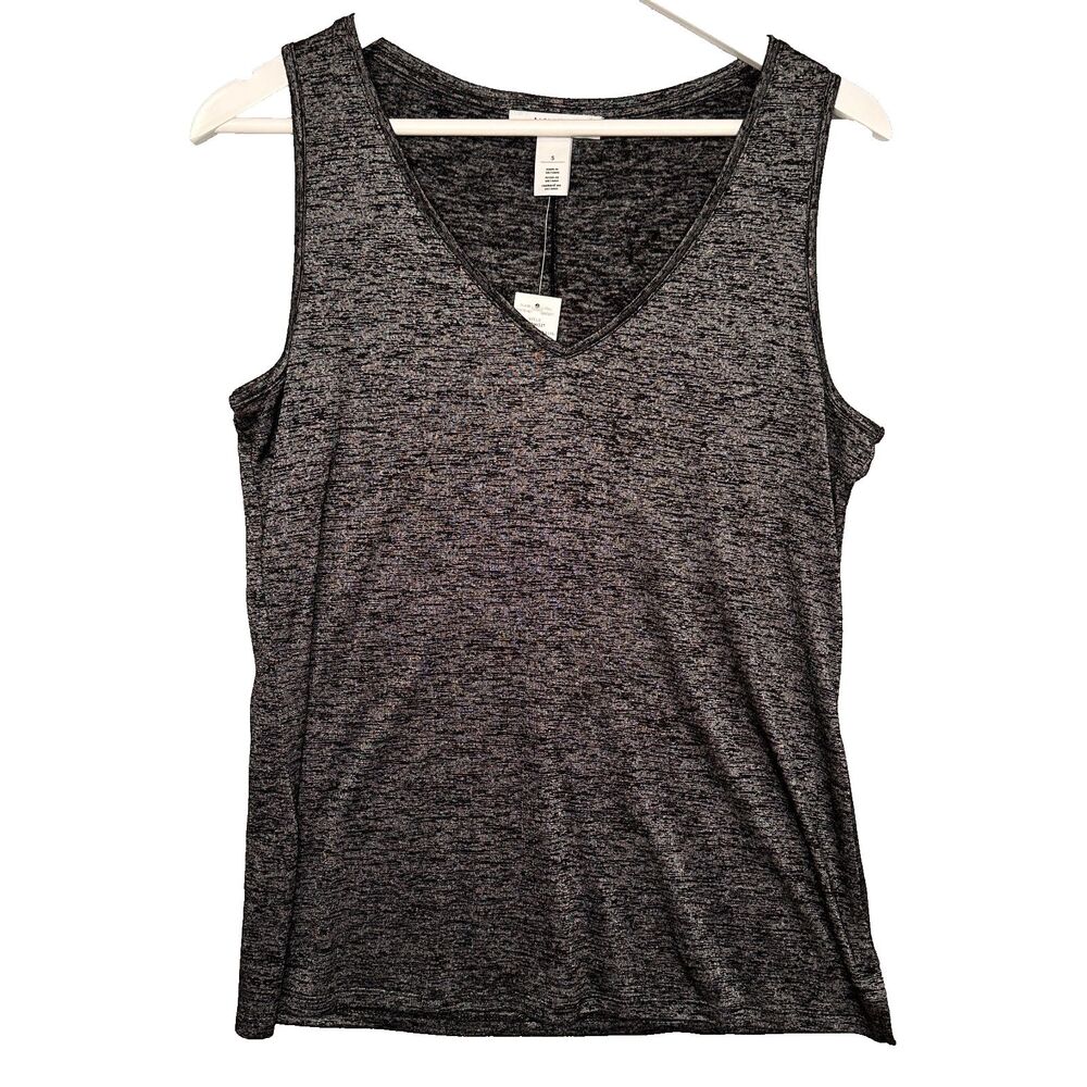 White House Black Market Brooklyn V Neck Tank Small NWT